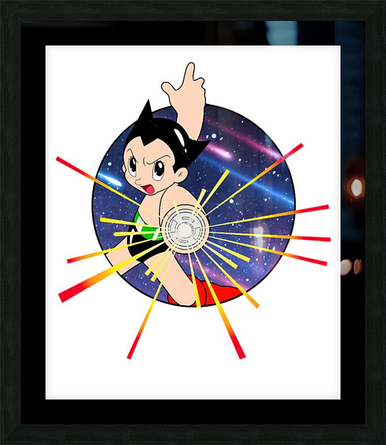 Astro Boy 50 Picture Frame print