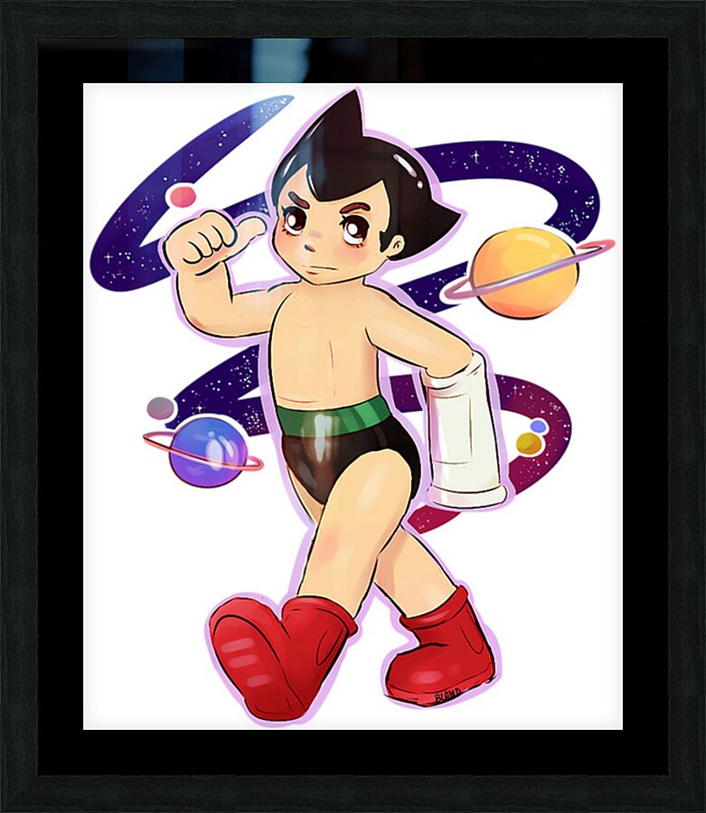 Astro Boy 55 Picture Frame print