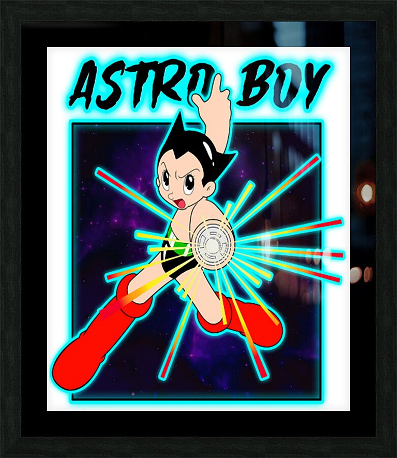 Astro Boy 60 Picture Frame print