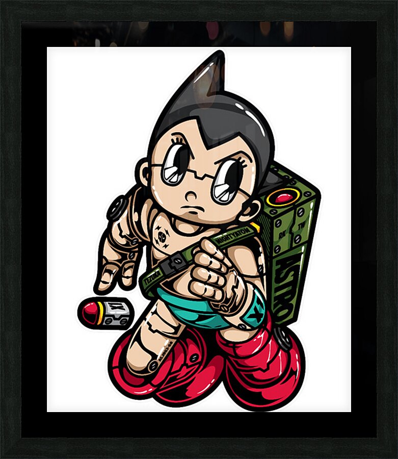 Astro Boy 11 Picture Frame print