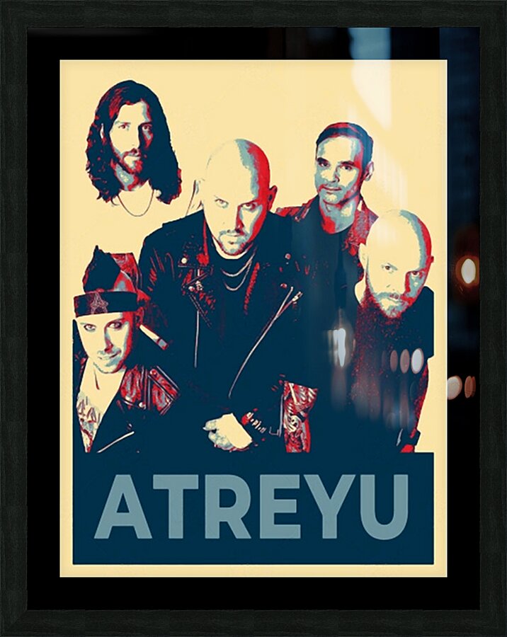 Atreyu 4 Picture Frame print