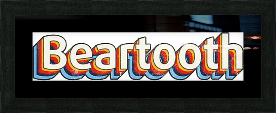 Beartooth 11 Picture Frame print