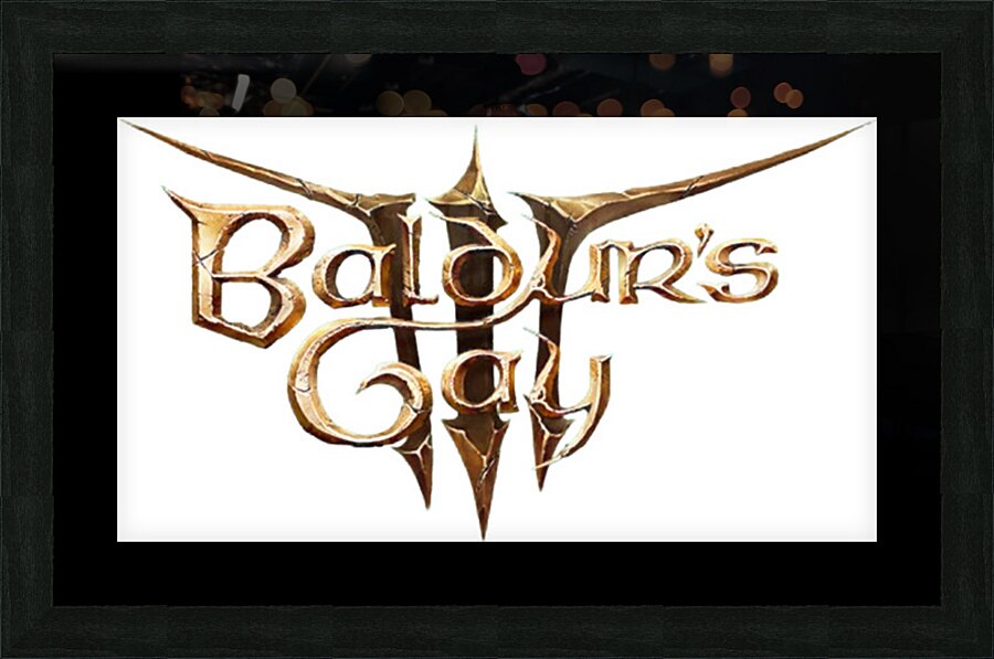 Baldurs Gate 6 Picture Frame print
