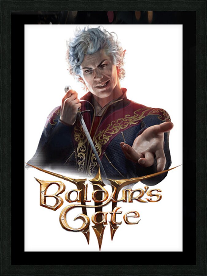 Baldurs Gate 10 Picture Frame print