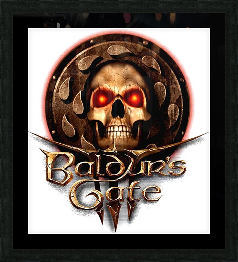 Baldurs Gate 21 Picture Frame print