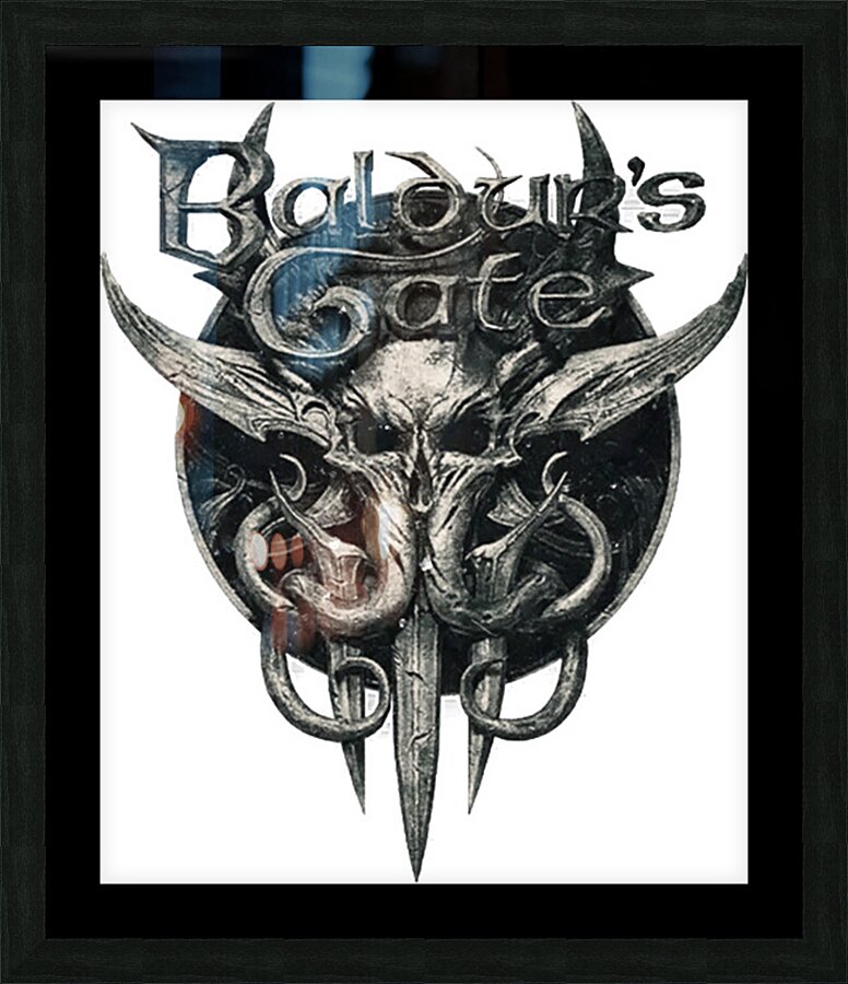 Baldurs Gate 34 Picture Frame print