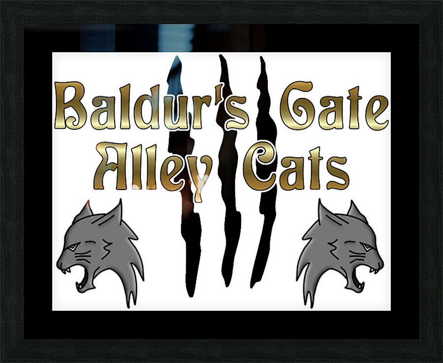 Baldurs Gate 50 Picture Frame print