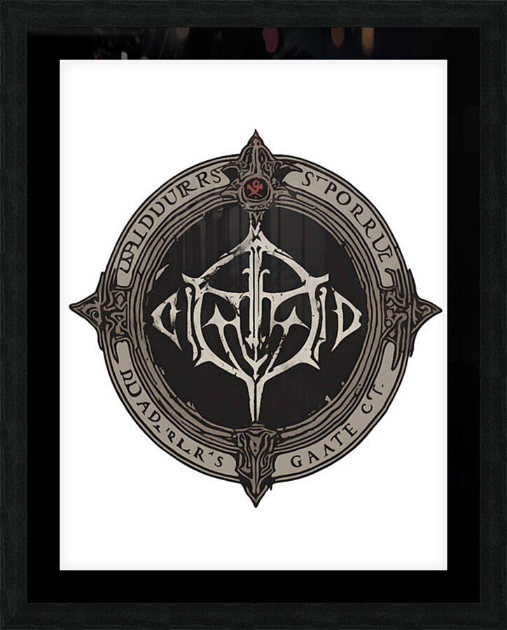 Baldurs Gate 60 Picture Frame print