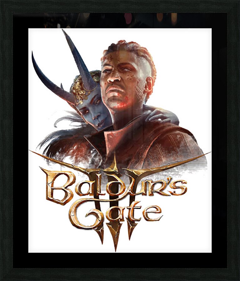 Baldurs Gate 23 Picture Frame print