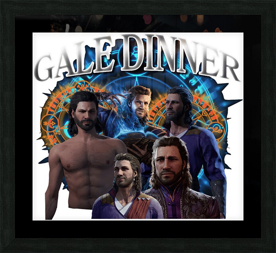 Baldurs Gate 29 Picture Frame print
