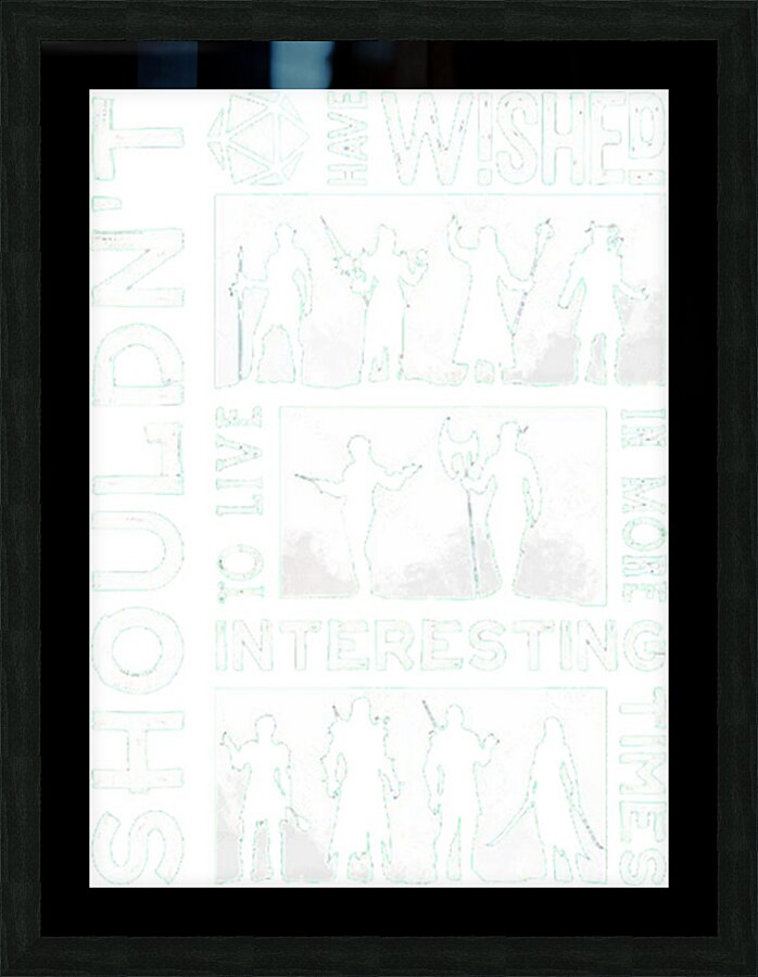 Baldurs Gate 41 Picture Frame print