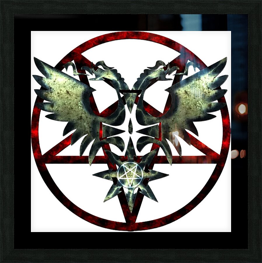 Behemoth 7 Picture Frame print