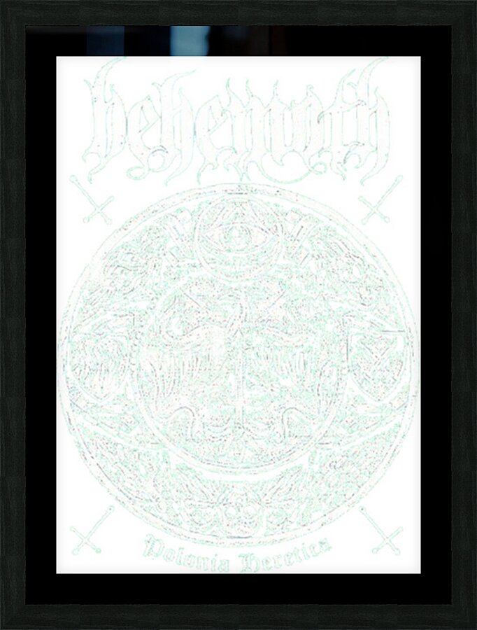 Behemoth 10 Picture Frame print