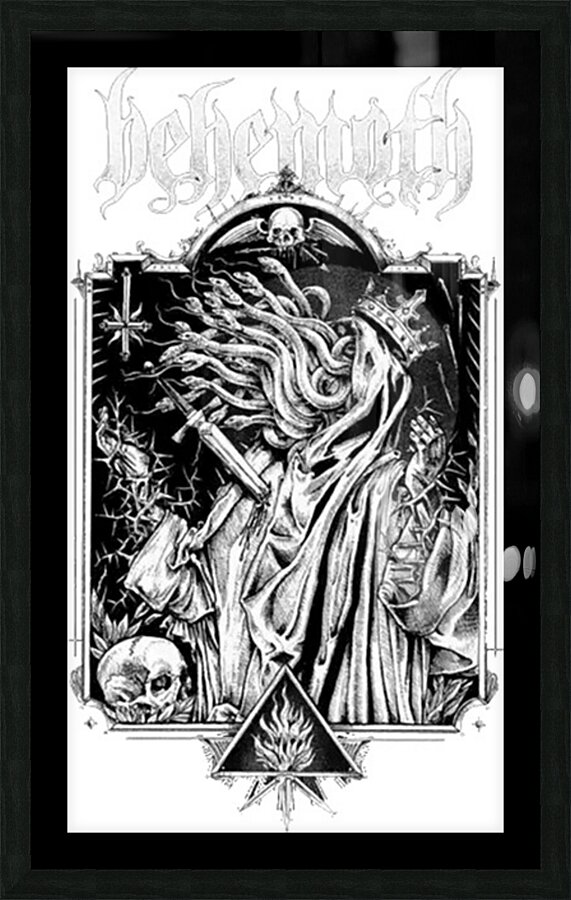 Behemoth 18 Picture Frame print
