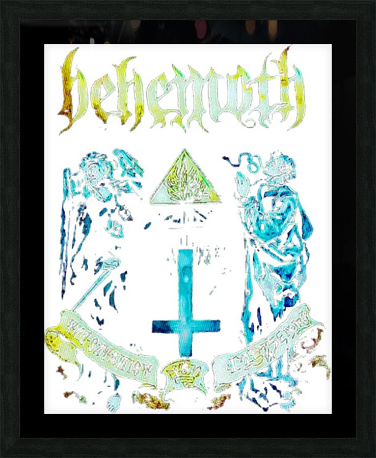 Behemoth 20 Picture Frame print