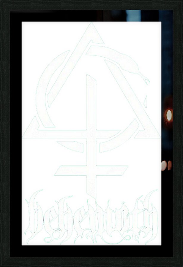 Behemoth 21 Picture Frame print