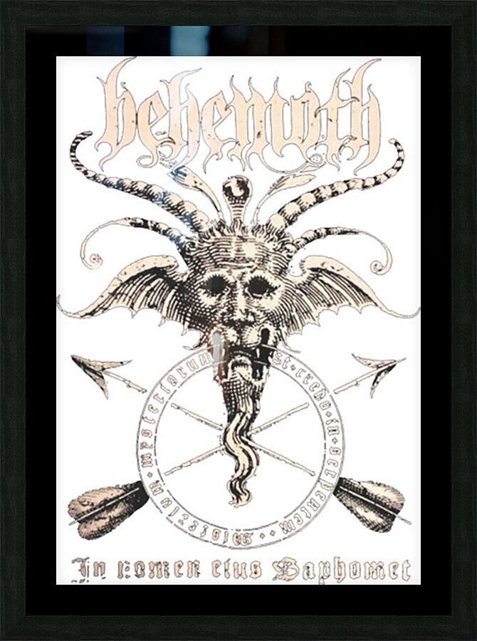 Behemoth 22 Picture Frame print