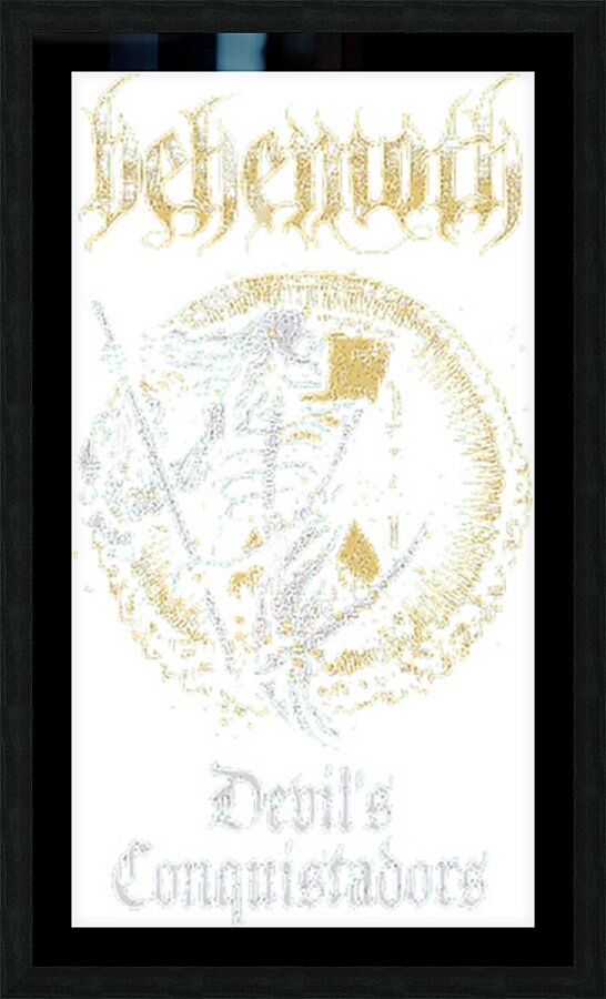 Behemoth 24 Picture Frame print