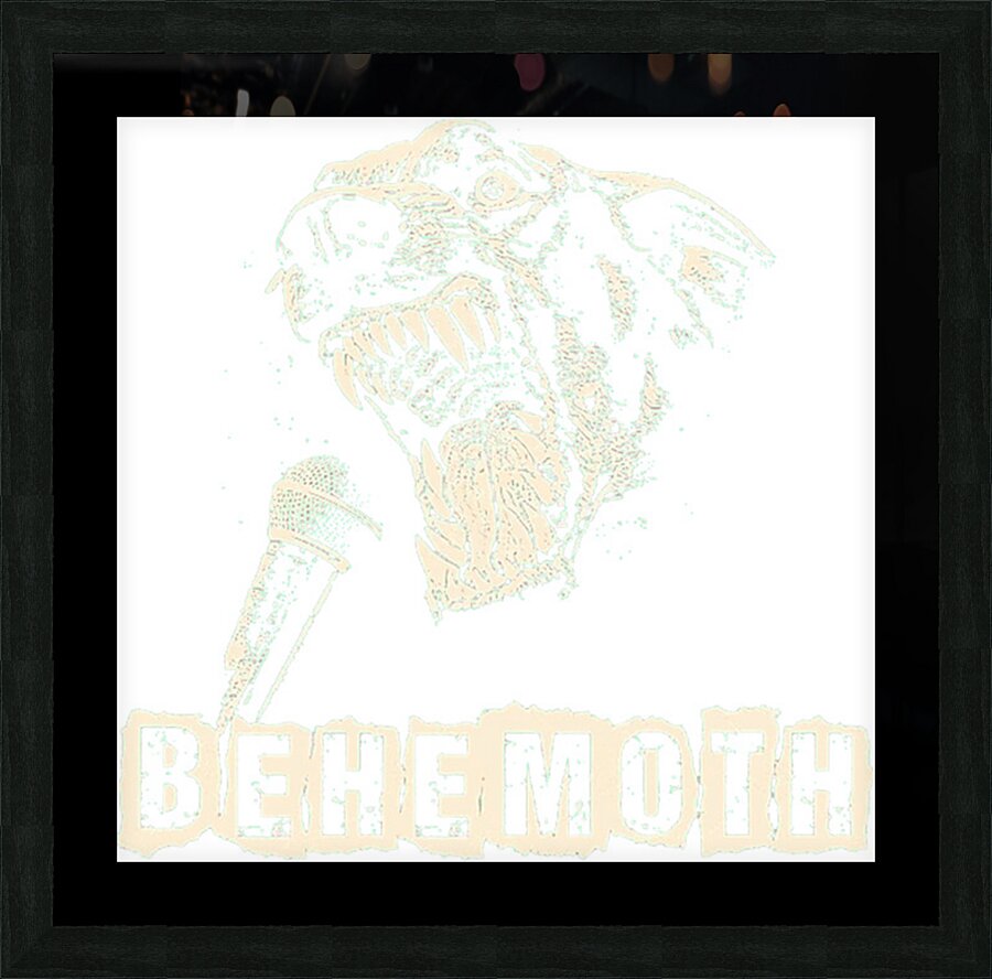 Behemoth 30 Picture Frame print