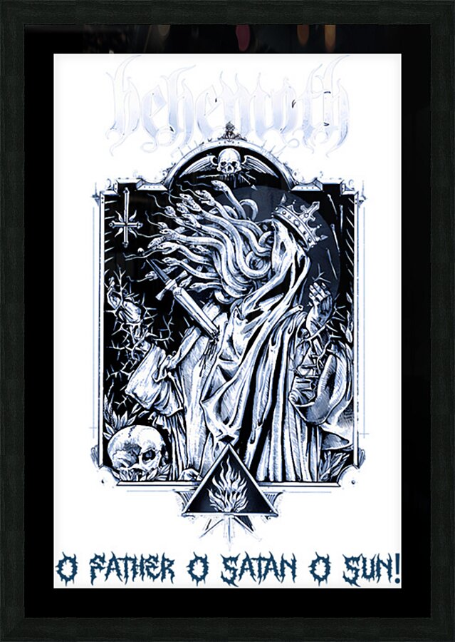 Behemoth 35 Picture Frame print