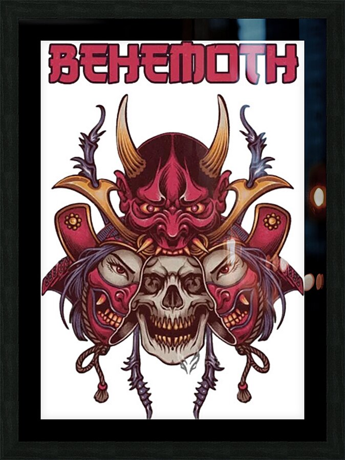Behemoth 38 Picture Frame print