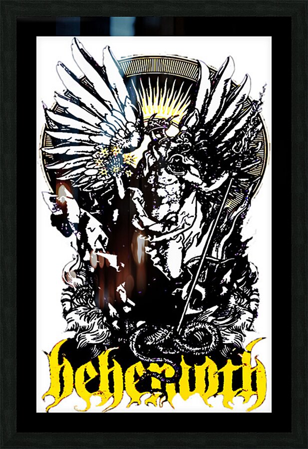 Behemoth 42 Picture Frame print