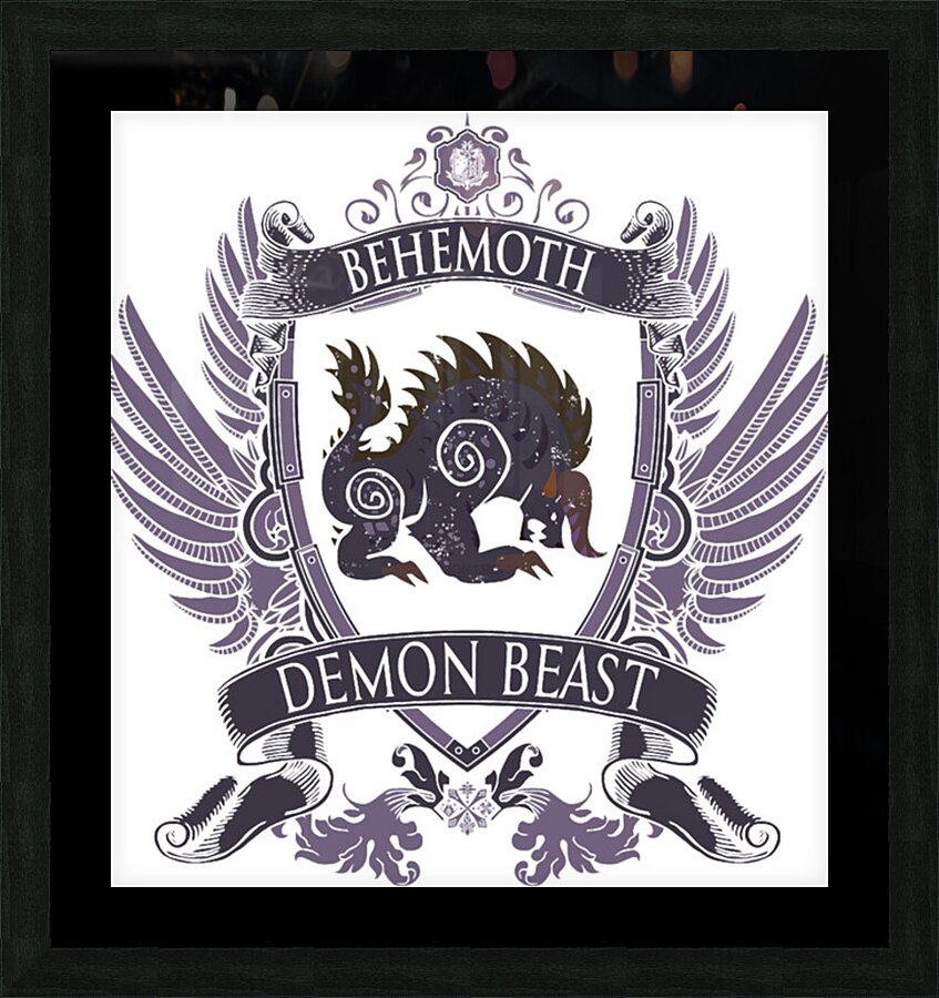 Behemoth 46 Picture Frame print