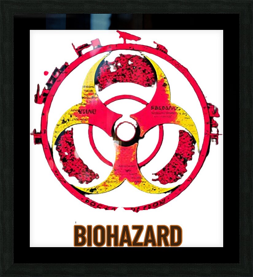 BIOHAZARD 6 Picture Frame print