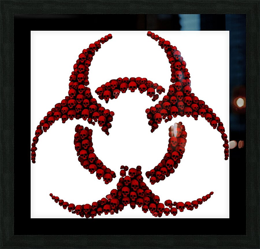 BIOHAZARD 12 Picture Frame print