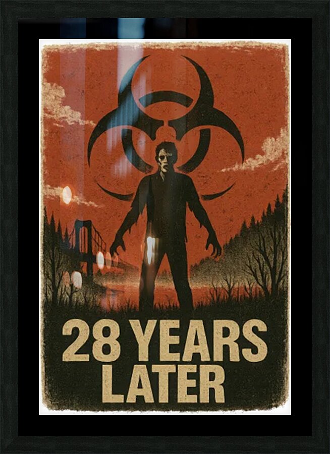 BIOHAZARD 14 Picture Frame print