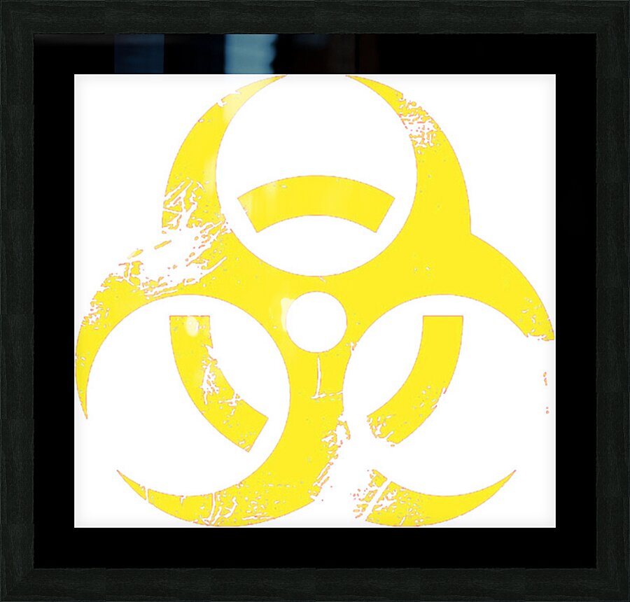 BIOHAZARD 17 Picture Frame print