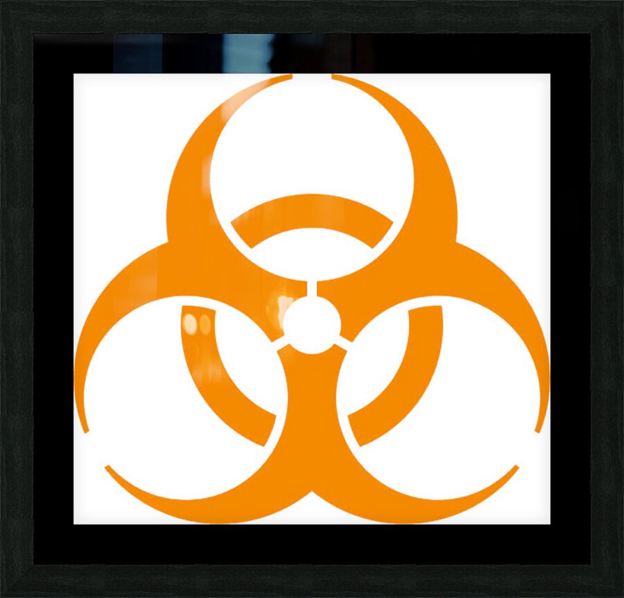 BIOHAZARD 21 Picture Frame print