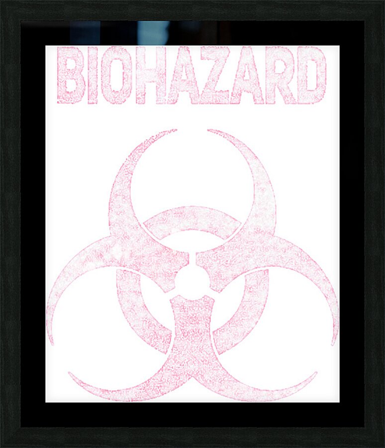 BIOHAZARD 23 Picture Frame print