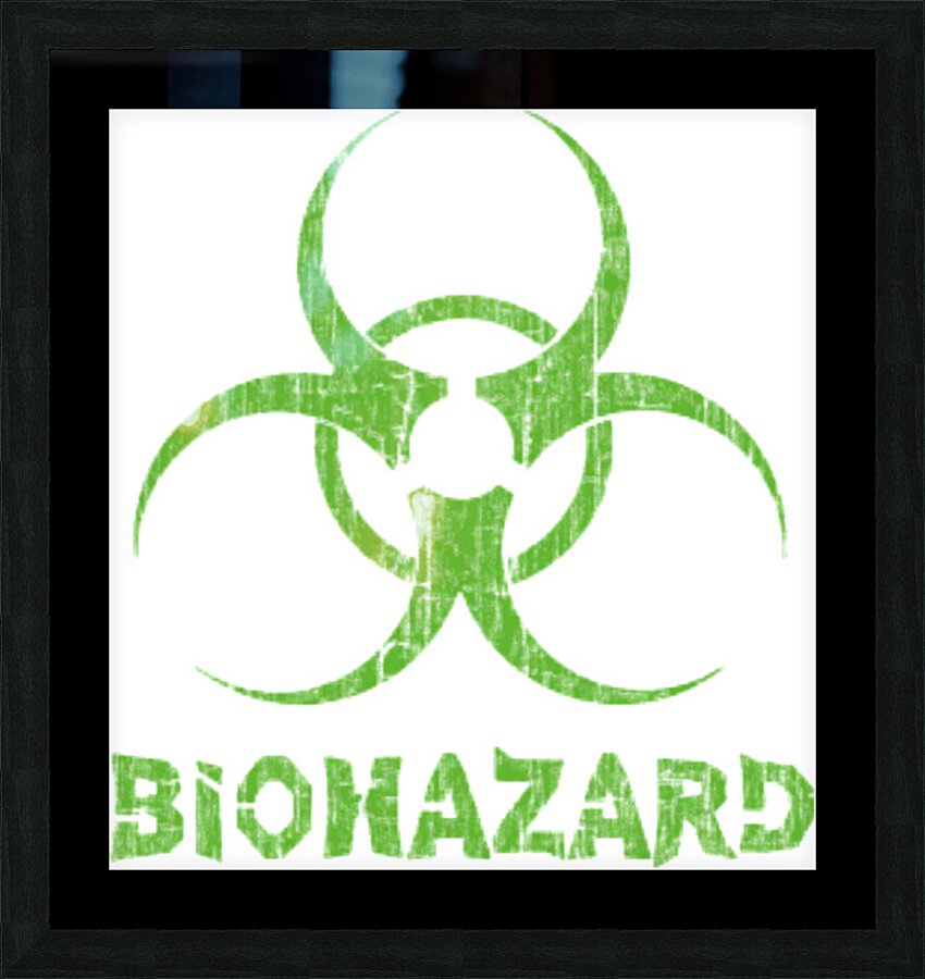 BIOHAZARD 29 Picture Frame print