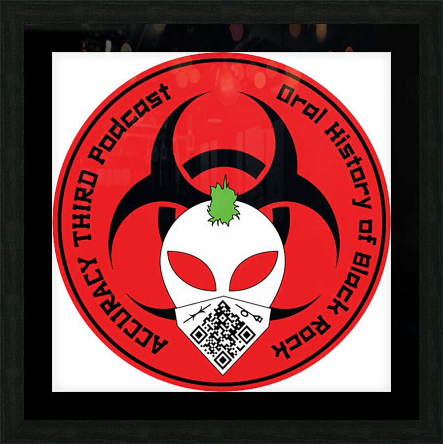 BIOHAZARD 37 Picture Frame print