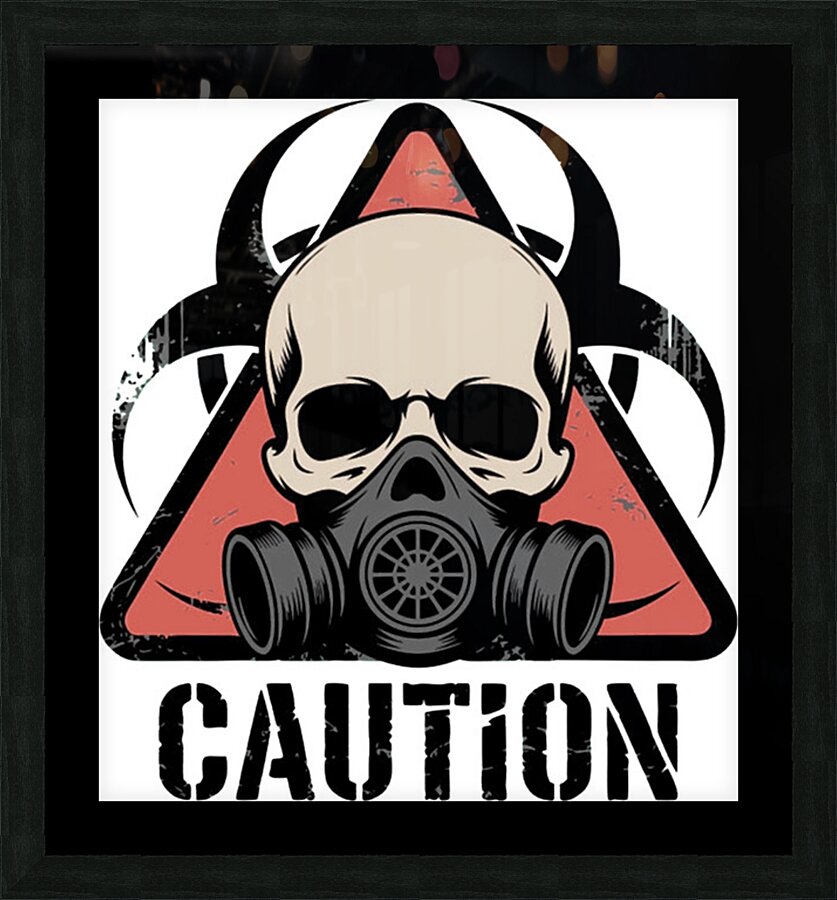 BIOHAZARD 39 Picture Frame Printing