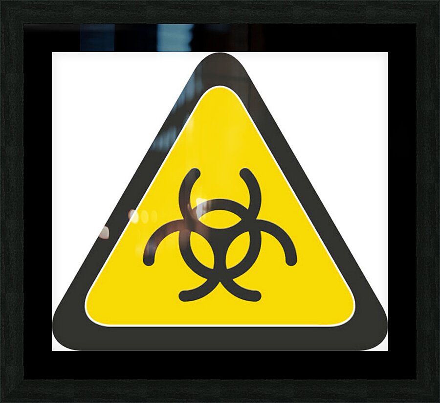 BIOHAZARD 41 Picture Frame print