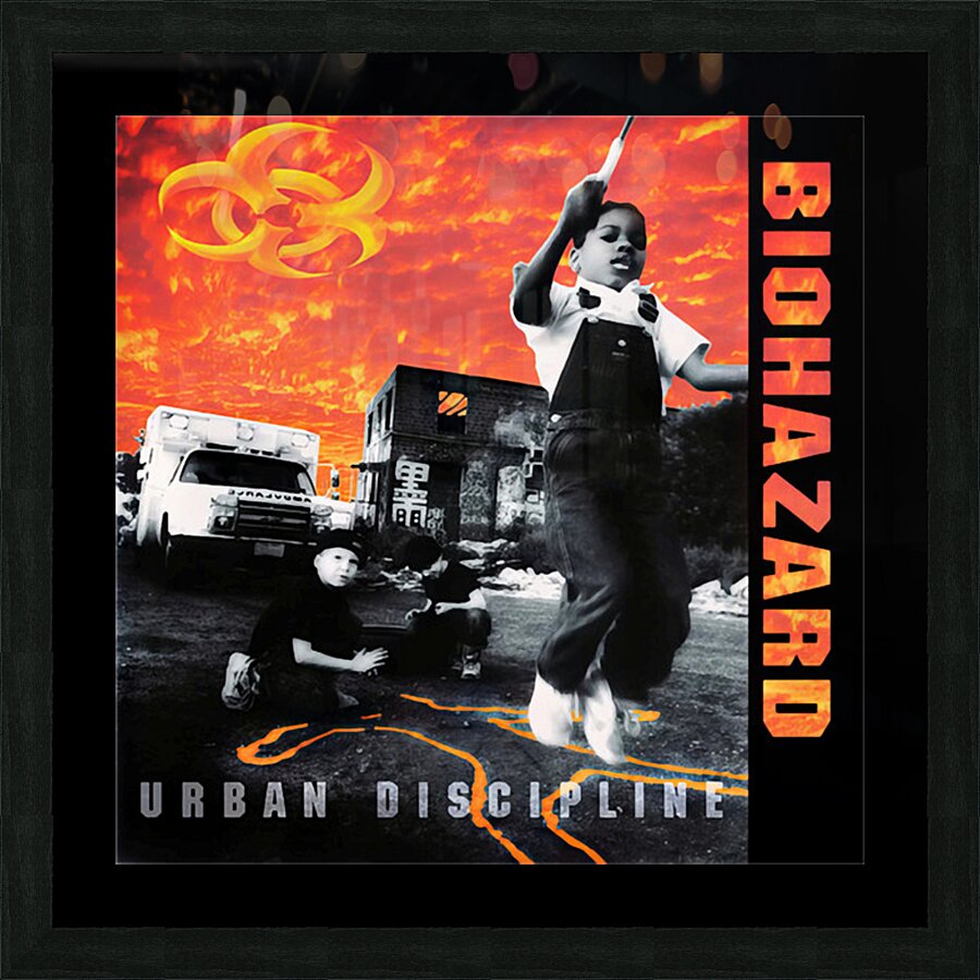 BIOHAZARD 48 Picture Frame print