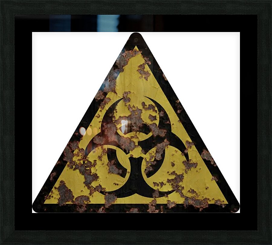 BIOHAZARD 57 Picture Frame print