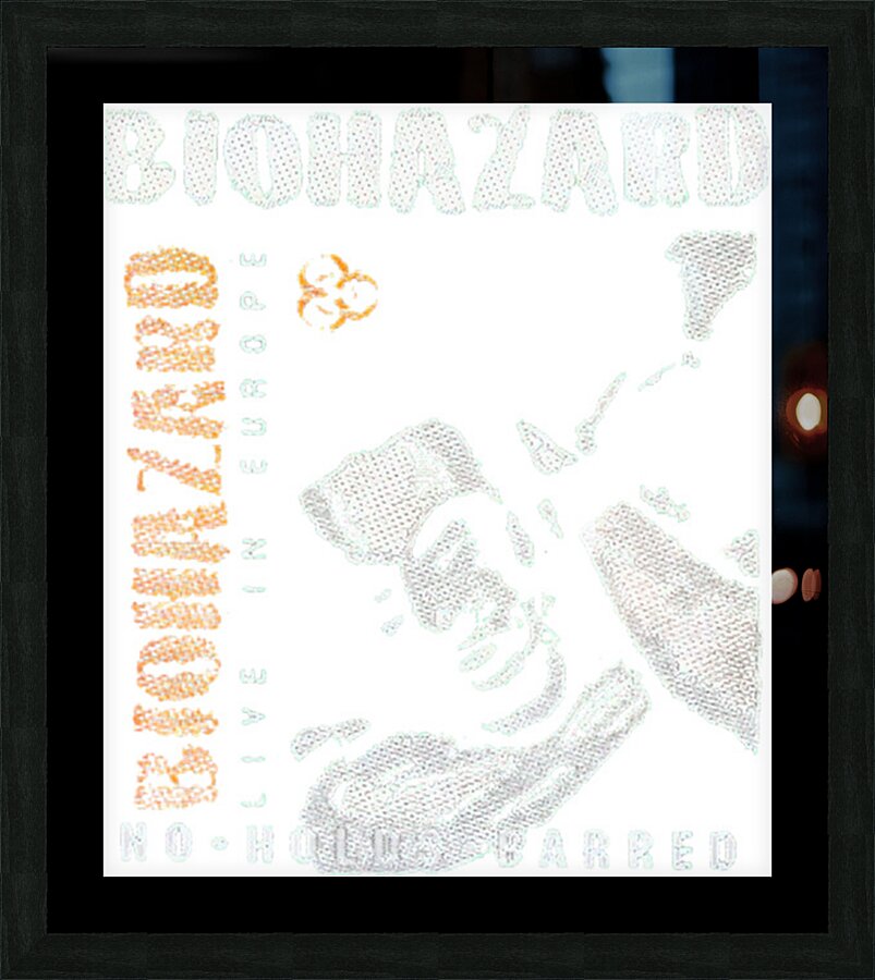 BIOHAZARD 64 Picture Frame print