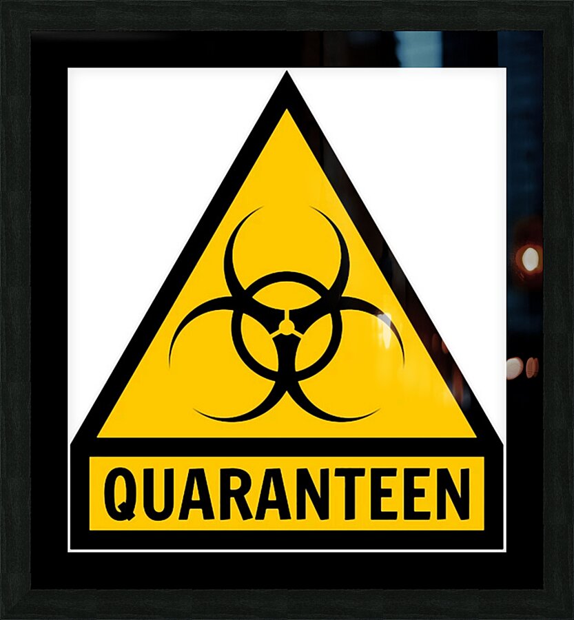 BIOHAZARD 4 Picture Frame print