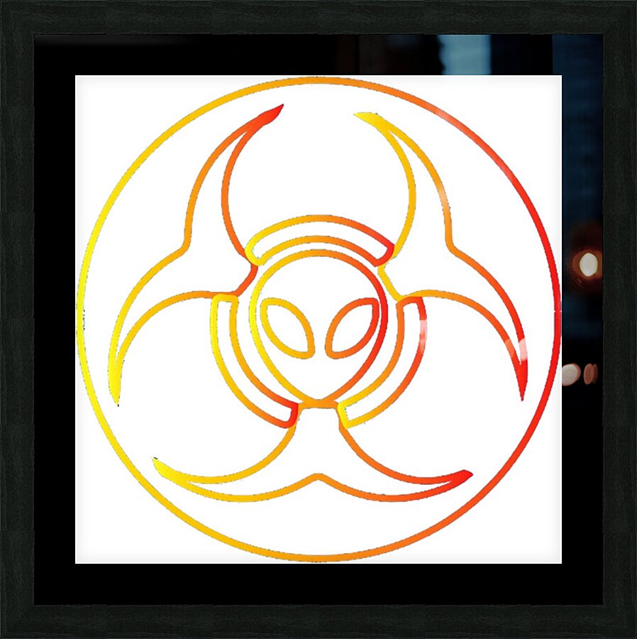 BIOHAZARD 14 Picture Frame print