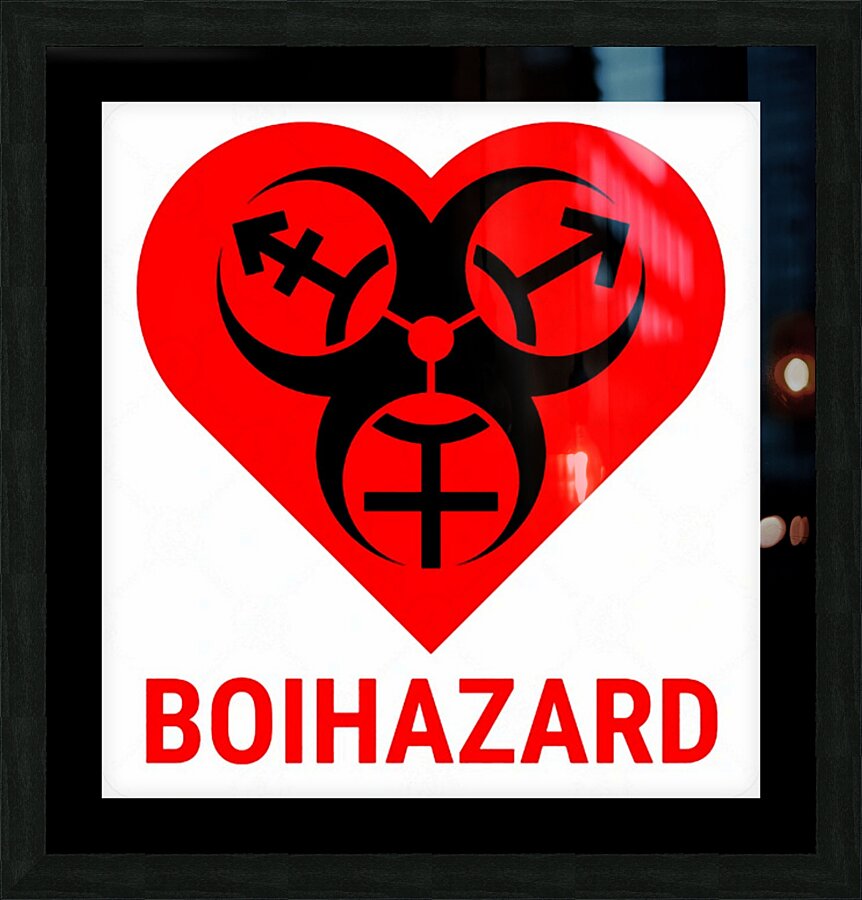 BIOHAZARD 15 Picture Frame print
