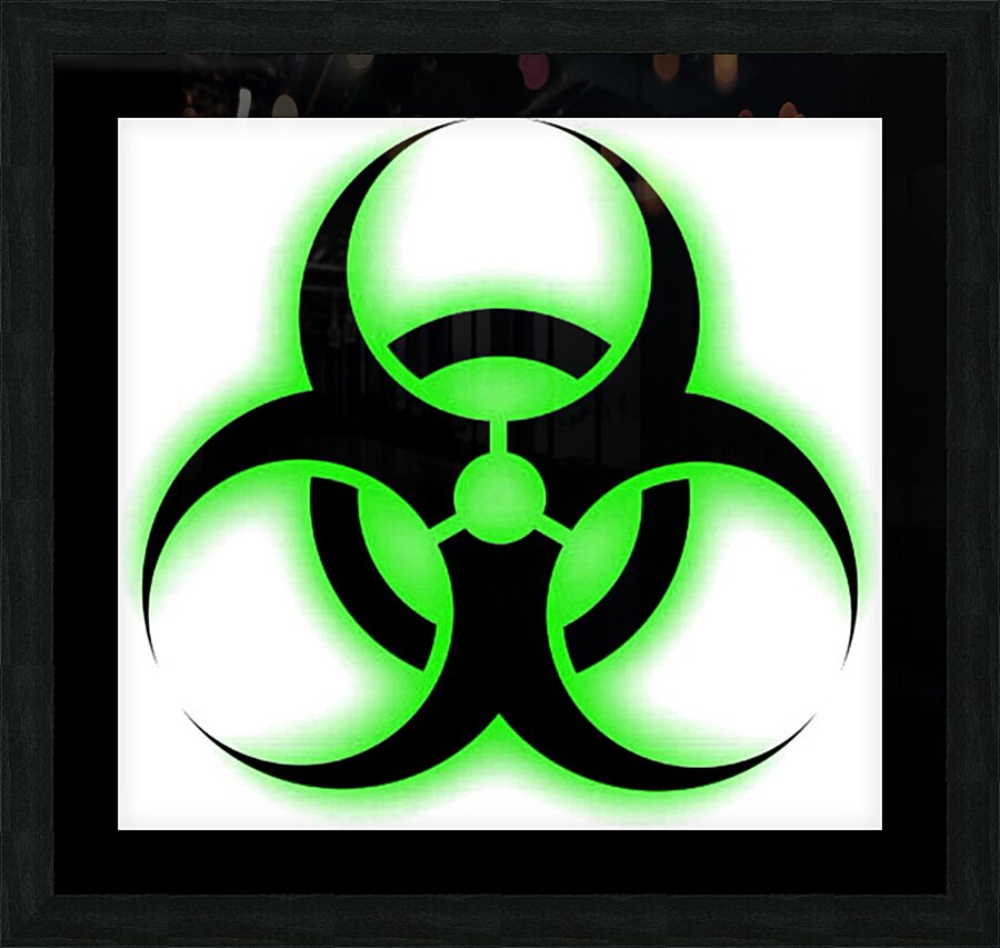BIOHAZARD 16 Picture Frame print