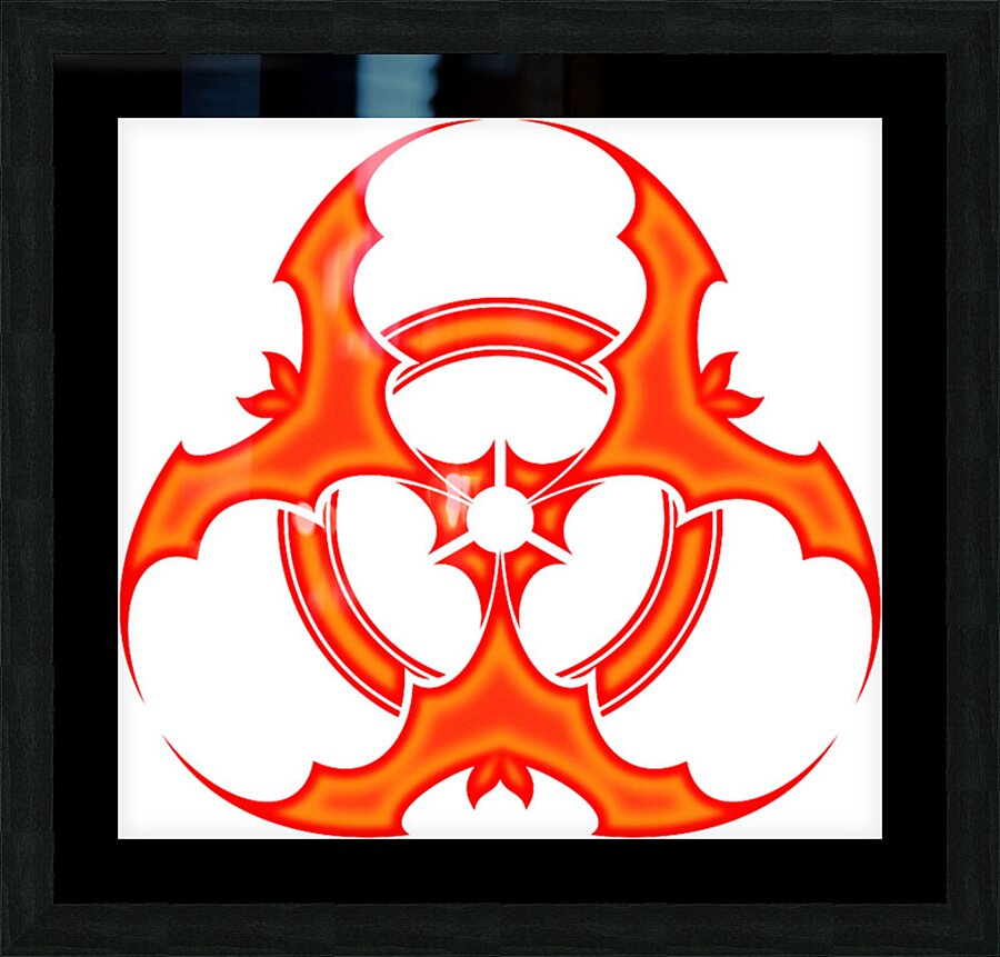 BIOHAZARD 19 Picture Frame print