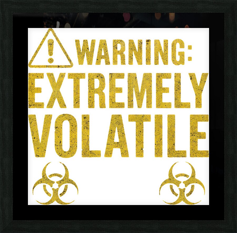 BIOHAZARD 23 Picture Frame print