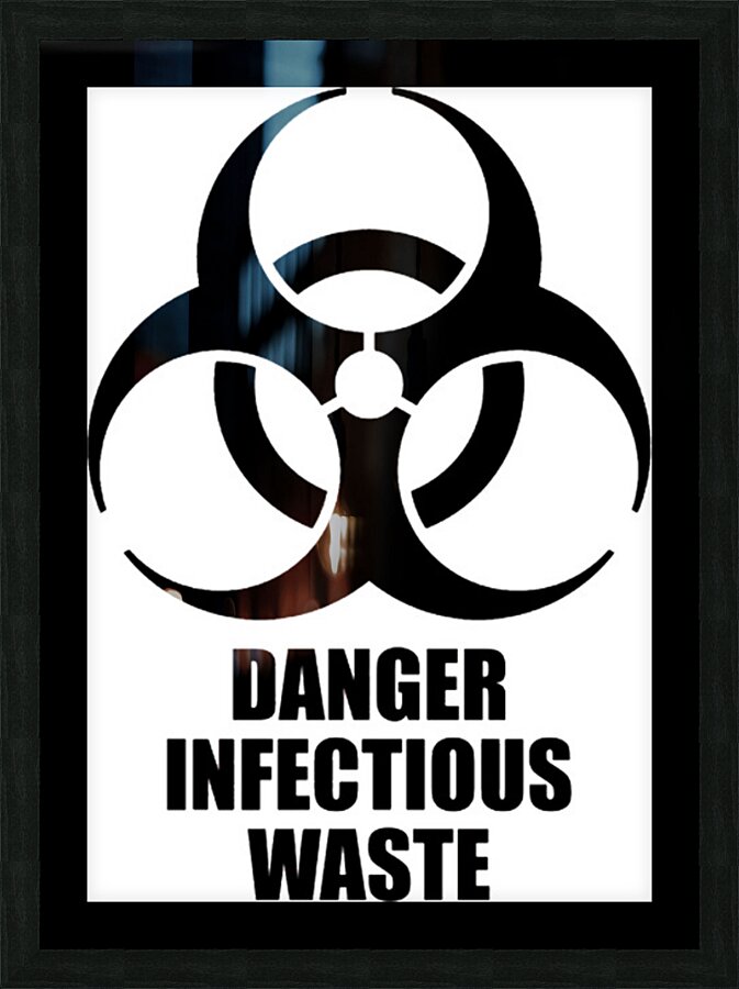 BIOHAZARD 29 Picture Frame print