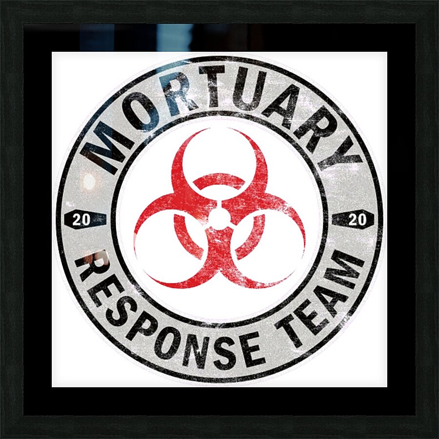 BIOHAZARD 33 Picture Frame print