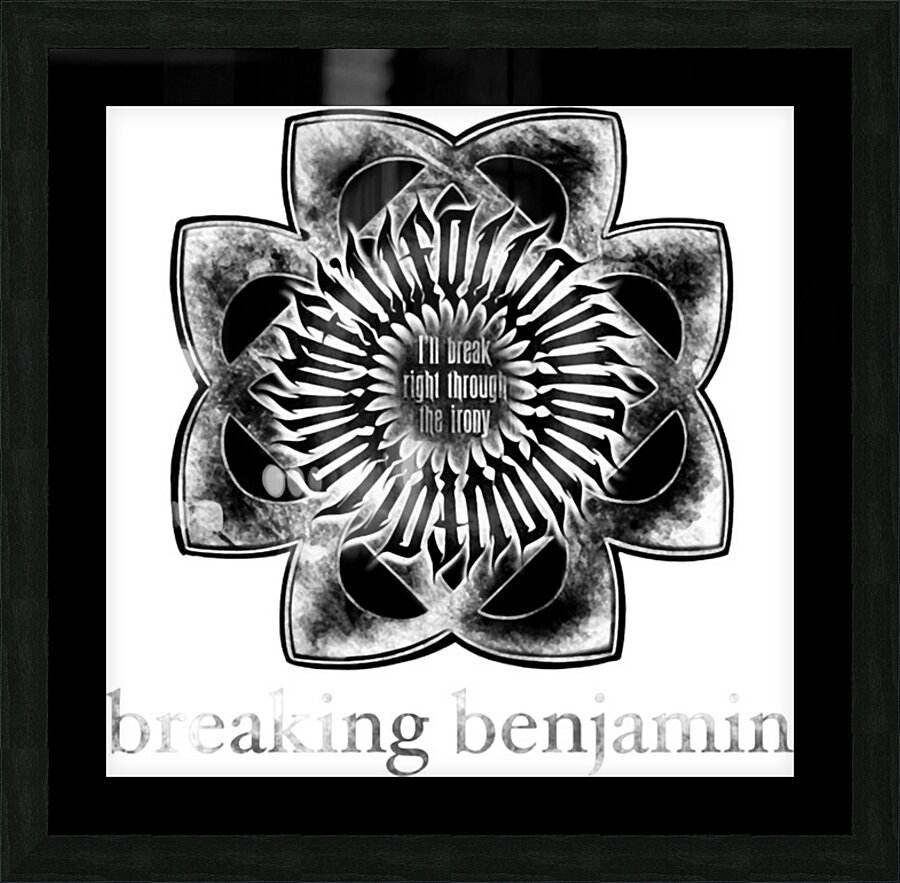 Breaking Benjamin 3 Picture Frame print