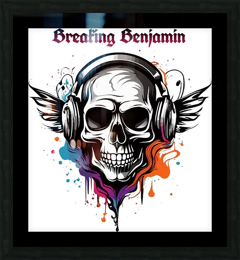 Breaking Benjamin 6 Picture Frame print